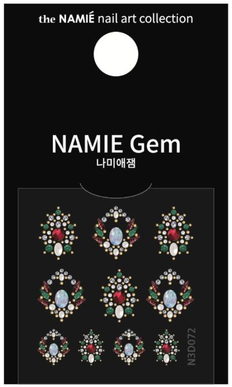NAMIE Gem 美甲裝飾藝術貼紙 3D 072