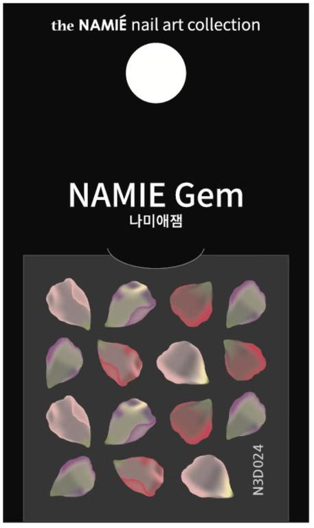 NAMIE Gem 美甲裝飾藝術貼紙 3D 019-027