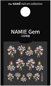 NAMIE Gem 美甲裝飾藝術貼紙 3D 010-018