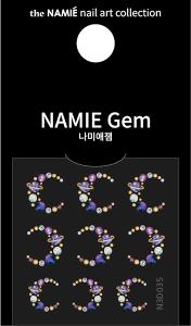 NAMIE Gem 美甲裝飾藝術貼紙 3D 028-036