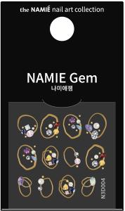 NAMIE Gem 美甲裝飾藝術貼紙 3D 001-009