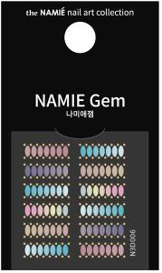 NAMIE Gem 美甲裝飾藝術貼紙 3D 001-009