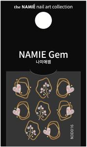 NAMIE Gem 美甲裝飾藝術貼紙 3D 010-018