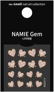 NAMIE Gem 美甲裝飾藝術貼紙 3D 010-018