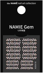 NAMIE Gem 美甲裝飾藝術貼紙 3D 010-018