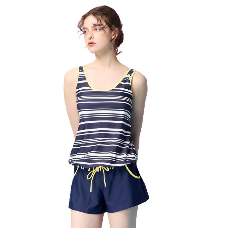 【Summer Love 夏之戀】大女連身褲二件式S24709