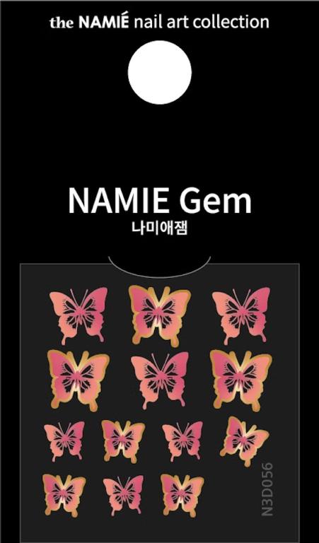 NAMIE Gem 美甲裝飾藝術貼紙 3D 052-056