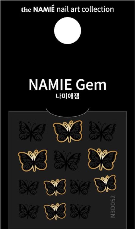 NAMIE Gem 美甲裝飾藝術貼紙 3D 052-056