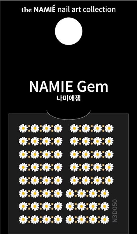 NAMIE Gem 美甲裝飾藝術貼紙 3D 046-051