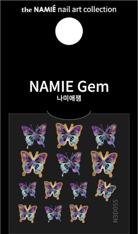 NAMIE Gem 美甲裝飾藝術貼紙 3D 052-056