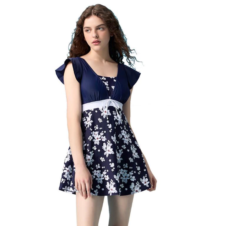 【Summer Love 夏之戀】大女連身四角泳衣S24716