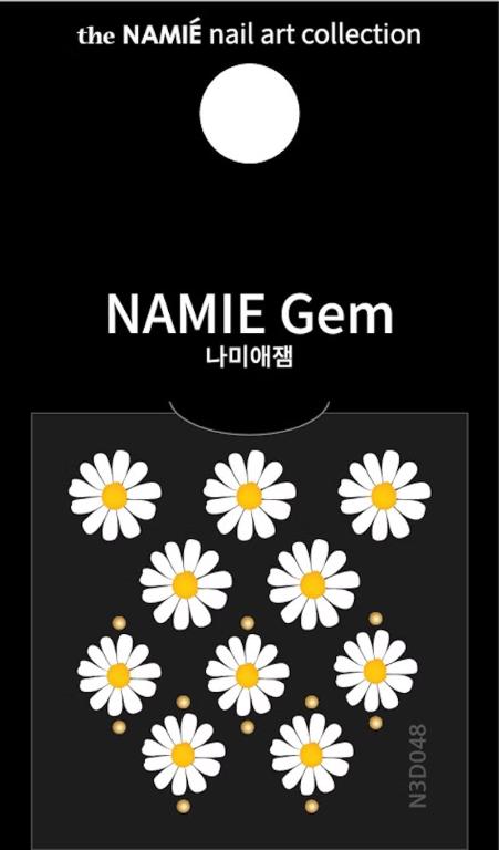 NAMIE Gem 美甲裝飾藝術貼紙 3D 046-051