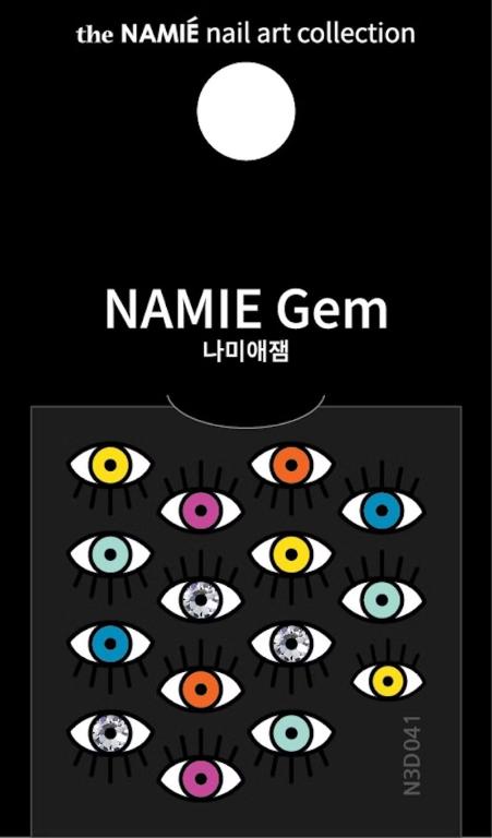 NAMIE Gem 美甲裝飾藝術貼紙 3D 037-045