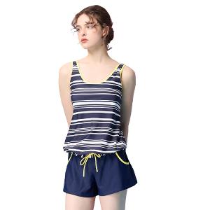 【Summer Love 夏之戀】大女連身褲二件式S24709