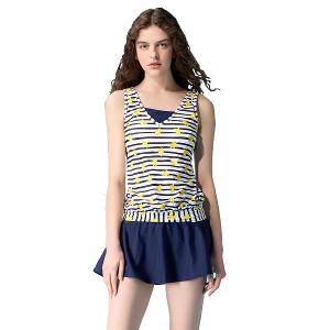 【Summer Love 夏之戀】大女長版二件式(褲連裙)S24726