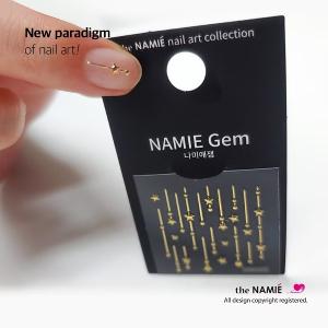 NAMIE Gem 美甲裝飾藝術貼紙 Volume Metallic 01
