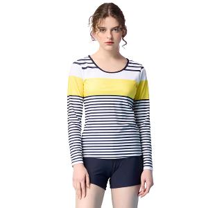 【Summer Love 夏之戀】大女長袖衝浪裝二件式-加大碼S24701