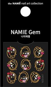 NAMIE Gem 美甲裝飾藝術貼紙 3D 046-051