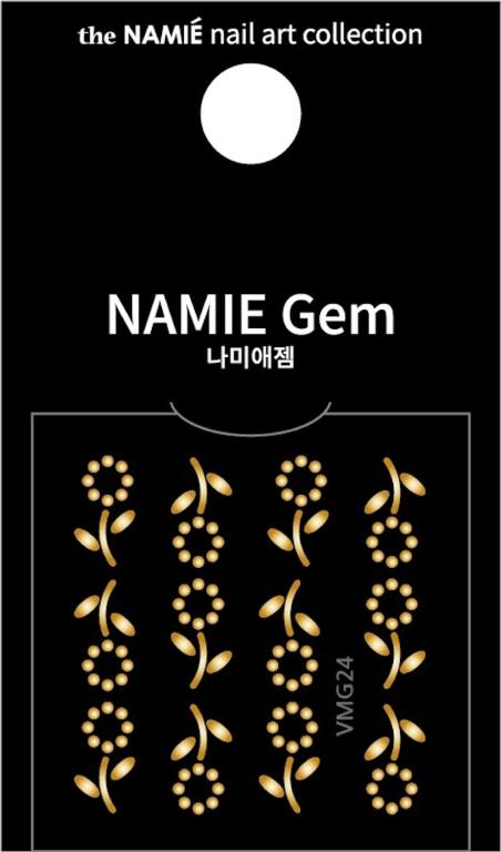 NAMIE Gem 美甲裝飾藝術貼紙 Volume Metallic 24