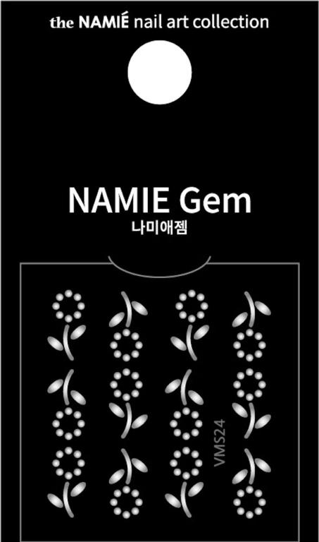 NAMIE Gem 美甲裝飾藝術貼紙 Volume Metallic 24