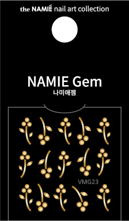 NAMIE Gem 美甲裝飾藝術貼紙 Volume Metallic 23