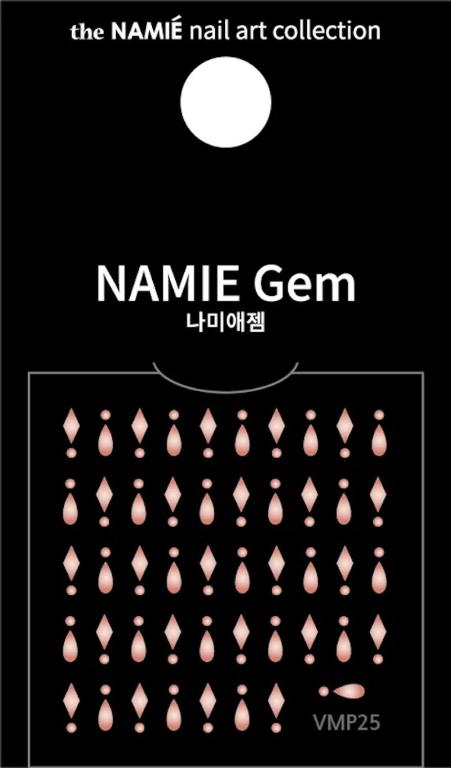 NAMIE Gem 美甲裝飾藝術貼紙 Volume Metallic 25