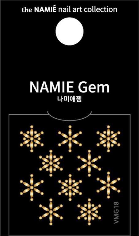 NAMIE Gem 美甲裝飾藝術貼紙 Volume Metallic 18