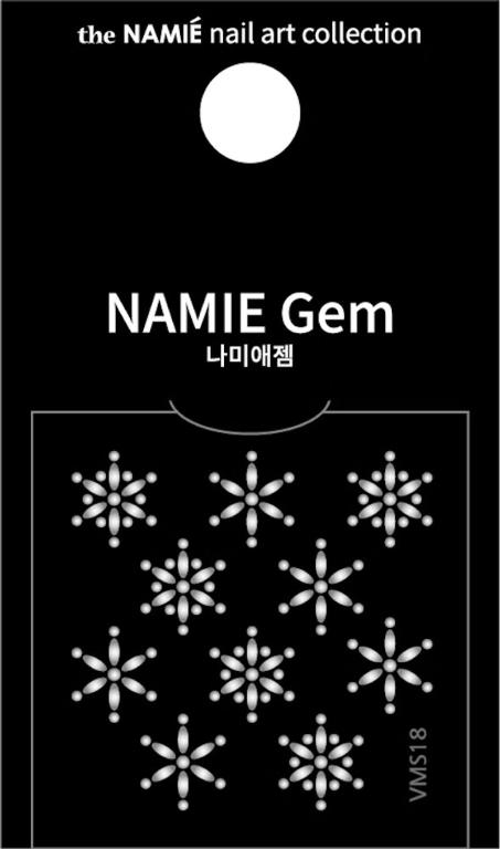 NAMIE Gem 美甲裝飾藝術貼紙 Volume Metallic 18