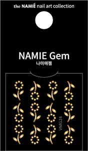 NAMIE Gem 美甲裝飾藝術貼紙 Volume Metallic 24