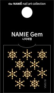 NAMIE Gem 美甲裝飾藝術貼紙 Volume Metallic 18