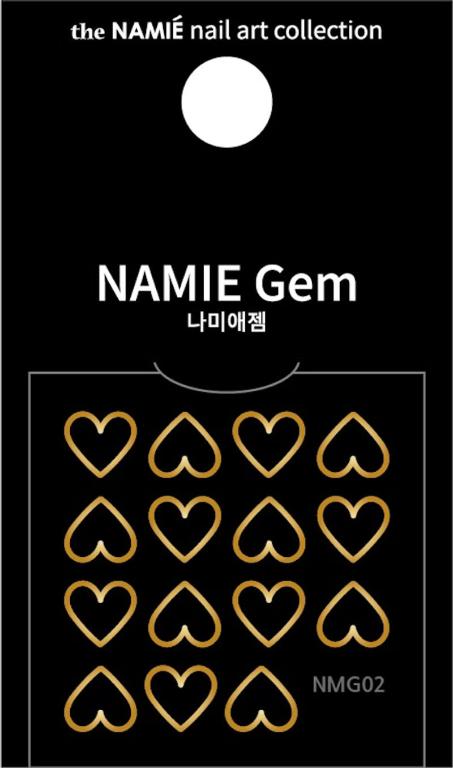 NAMIE Gem 美甲裝飾藝術貼紙 Normal Metallic 02