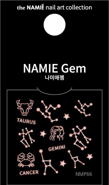 NAMIE Gem 美甲裝飾藝術貼紙 Normal Metallic 66