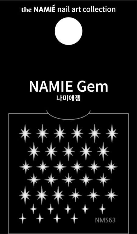 NAMIE Gem 美甲裝飾藝術貼紙 Normal Metallic 63