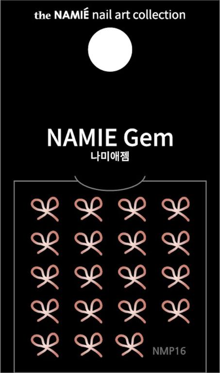 NAMIE Gem 美甲裝飾藝術貼紙 Normal Metallic 16