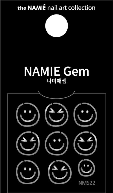 NAMIE Gem 美甲裝飾藝術貼紙 Normal Metallic 22