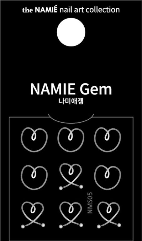 NAMIE Gem 美甲裝飾藝術貼紙 Normal Metallic 05