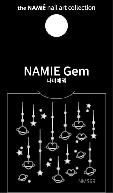 NAMIE Gem 美甲裝飾藝術貼紙 Normal Metallic 69
