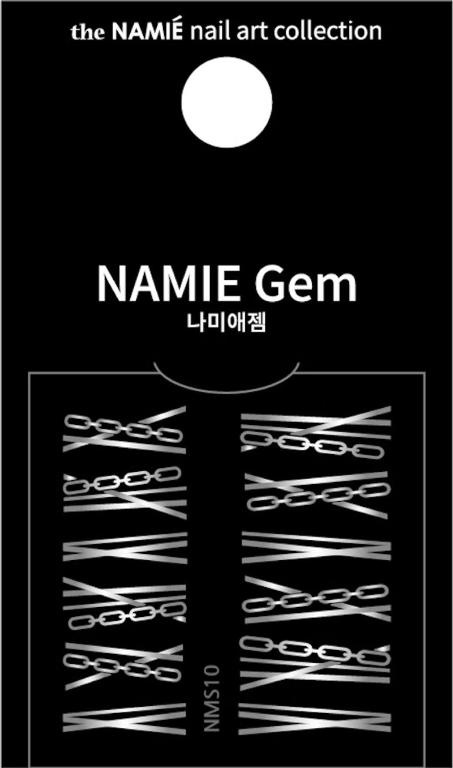 NAMIE Gem 美甲裝飾藝術貼紙 Normal Metallic 10