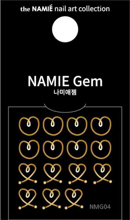 NAMIE Gem 美甲裝飾藝術貼紙 Normal Metallic 04
