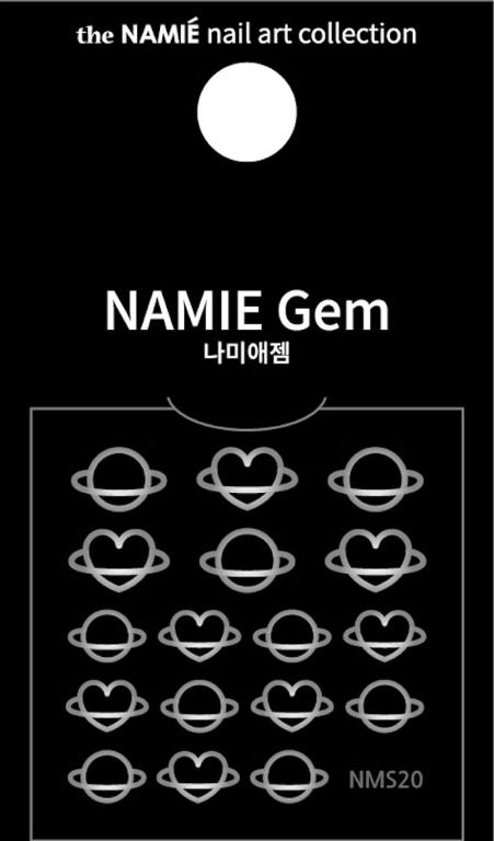 NAMIE Gem 美甲裝飾藝術貼紙 Normal Metallic 20