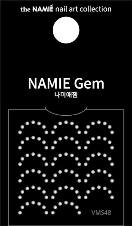 NAMIE Gem 美甲裝飾藝術貼紙 Volume Metallic 48