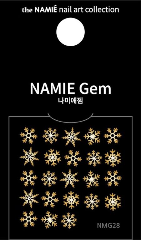NAMIE Gem 美甲裝飾藝術貼紙 Normal Metallic 28
