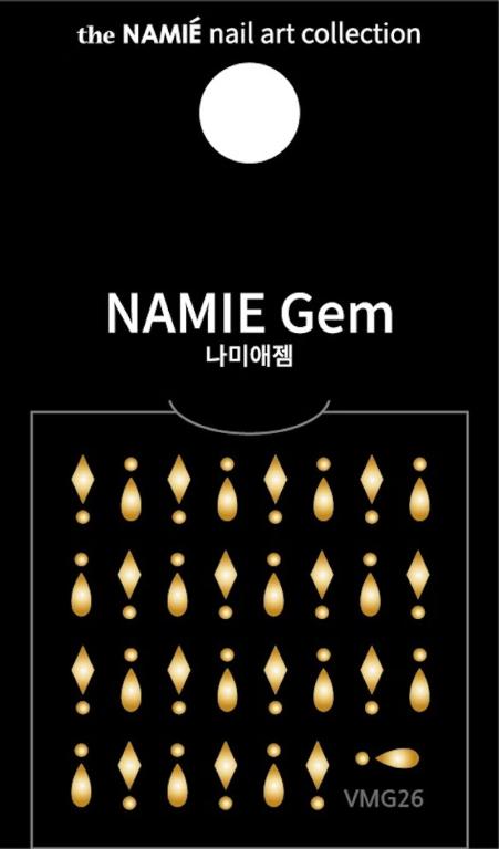 NAMIE Gem 美甲裝飾藝術貼紙 Volume Metallic 26