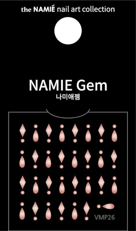 NAMIE Gem 美甲裝飾藝術貼紙 Volume Metallic 26