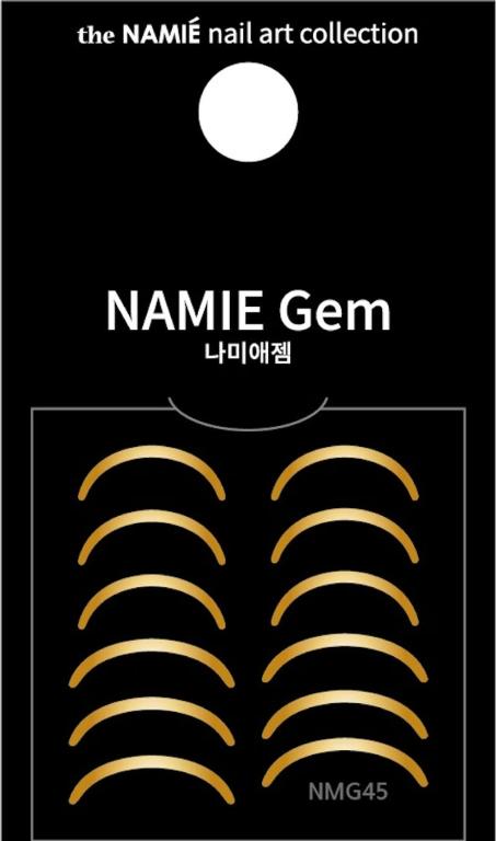 NAMIE Gem 美甲裝飾藝術貼紙 Normal Metallic 45