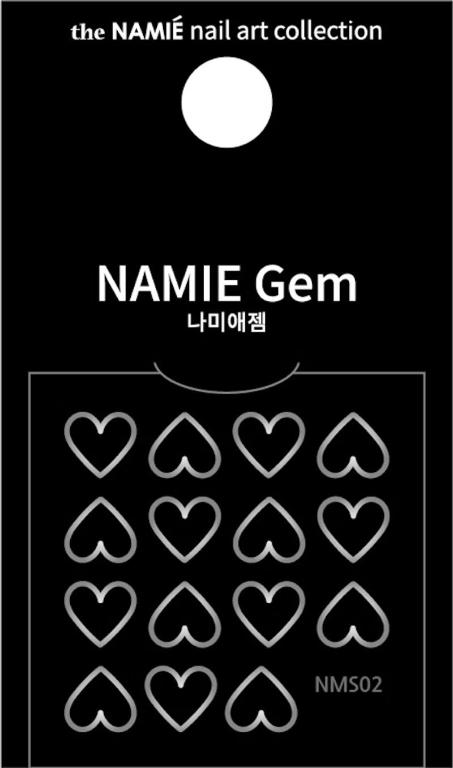 NAMIE Gem 美甲裝飾藝術貼紙 Normal Metallic 02