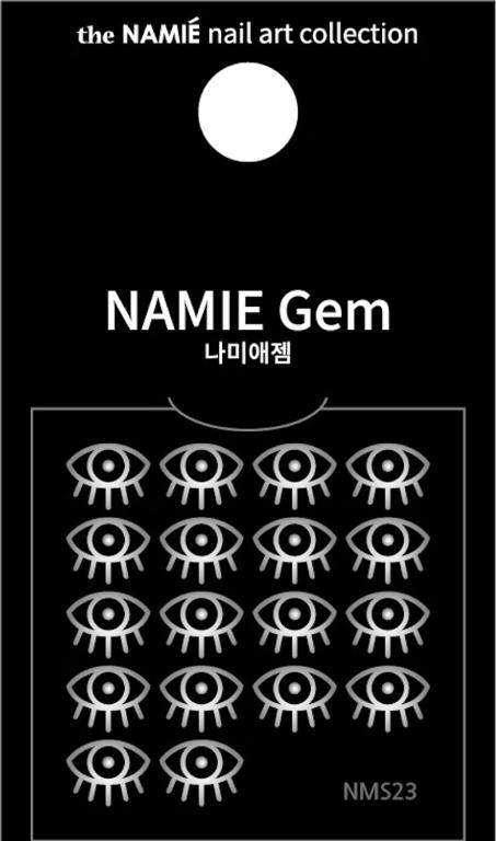 NAMIE Gem 美甲裝飾藝術貼紙 Normal Metallic 23