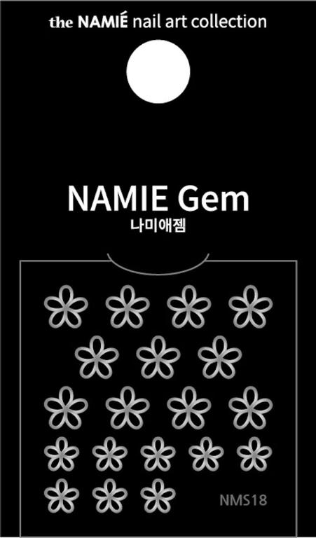 NAMIE Gem 美甲裝飾藝術貼紙 Normal Metallic 18