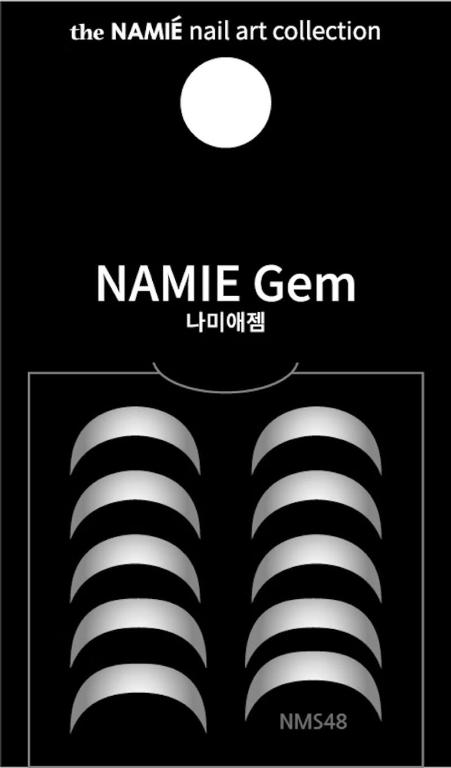 NAMIE Gem 美甲裝飾藝術貼紙 Normal Metallic 48