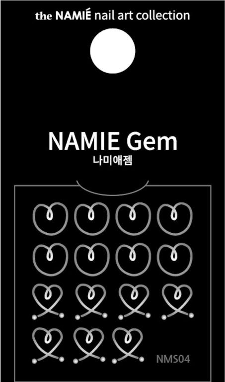 NAMIE Gem 美甲裝飾藝術貼紙 Normal Metallic 04